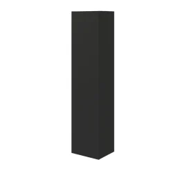 Colonne de salle de bains l.35 x H.150 x P.30 cm noir mat Kentia
