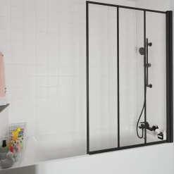 Colonne de salle de bains suspendue faible largeur effet noyer l.20 x H.90 x P.36 cm, GoodHome Imandra