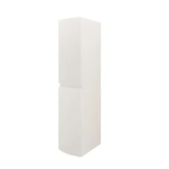 Colonne de salle de bains blanc mat Vague 40 cm