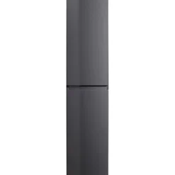 Colonne de salle de bains gris anthracite Vague 40 cm