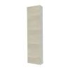 Colonne de salle de bains faible profondeur effet chêne clair l.45 x H.170 x P.19 cm, Calao