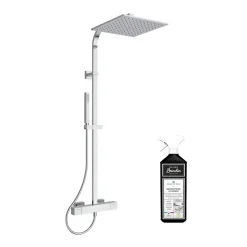 Colonne douche thermostatique IDEAL STANDARD Ceratherm C100 + Nettoyant BRIOCHIN Ecocert