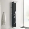 Colonne Hydromassante AQUAGLASS en verre - AQUAGLASS Couleur Perle Noire