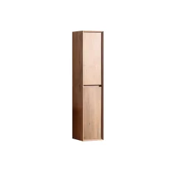 Colonne salle de bain 160 cm chêne brun Aquaroca