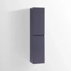 COLONNE salle de bain Armoire de rangement APOLLO LAQUE GRIS GRIS KIT