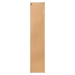 Colonne salle de bain ELVINA 2 portes H140 cm Coloris vert sauge pastel Meuble suspendu