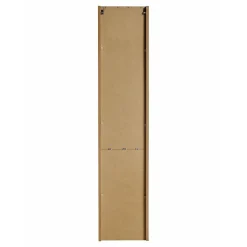 Colonne salle de bain VANO 2 portes et 1 niche Chene L30 x P25 x H140 cm Meuble suspendu