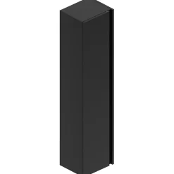 Colonne salle de bains noir mat l.35 x H.150 x P.30 cm, Pura+