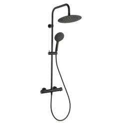 Colonne thermostatique, noir, Essebagno Essegoia II