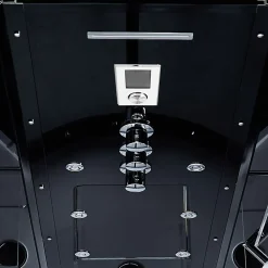 Combi Balneo douche Hammam CBH BLACK Archipel 179x97 - DROITE