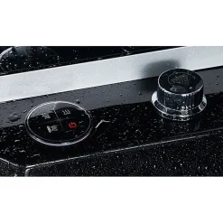 Combi Balneo douche Hammam CBH BLACK Archipel 179x97 - GAUCHE