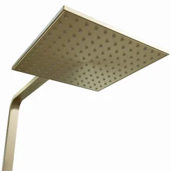 Combiné de douche et douchette SQUARE - Doré