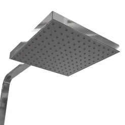 Combiné de douche et douchette SQUARE - Chromé