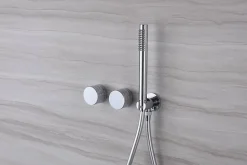 Composition de douche SC34 en laiton chromé collection Erymanthe