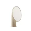 COSMIC Geyser miroir grossissant miroir maquillage blanc mat type d'installation à poser sur plan