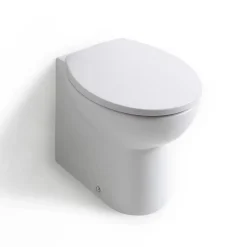 Cuvette De Toilette Patascoss En Céramique Blanche De Qualité Supérieure, À Encastrer.
