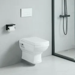 Cuvette WC retro suspendu MECHELL en ceramique