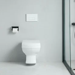 Cuvette WC retro suspendu MECHELL en ceramique