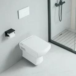 Cuvette WC retro suspendu MECHELL en ceramique