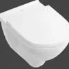 Cuvette WC sans bride, modèle suspendu O. Novo - Combi pack - Dimensions: 360x350x560 mm - Blanc
