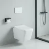Cuvette WC suspendu CALETO - sans bride et avec frein de chute