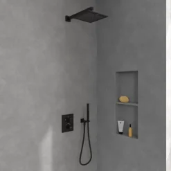 Douche de tête VILLEROY ET BOCH Universal rectangle Noir mat