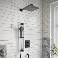 Douche de tête VILLEROY ET BOCH Universal rectangle Noir mat