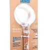 Douchette 1 jet avec billes Mineral Shower diam. 12 cm