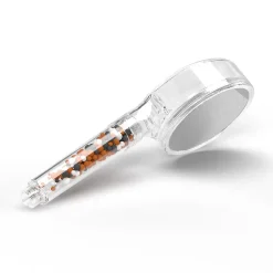 Douchette 1 jet avec billes Mineral Shower diam. 12 cm