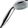Douchette 1 jet chromée Hansgrohe Crometta 85