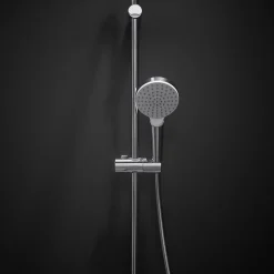 Douchette 1 jet en laiton et plastique ABS, blanc, Hansgrohe Crometta