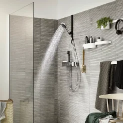 Douchette 1 jet Hansgrohe Pulsify chromé
