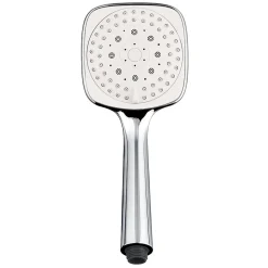 Douchette 3 jets chromé/blanc GoodHome Teesta