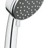 Douchette 2 jets chrome ronde Grohe Vitalio Comfort