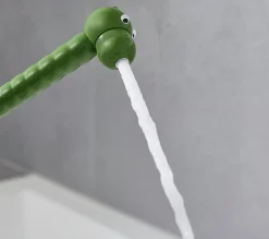 Douchette à main 2 jets verte, Hansgrohe Jocolino Crocodile