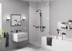 Douchette à main noir mat Vernis Blend 100 Vario Hansgrohe