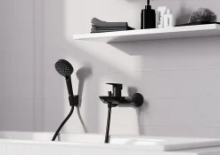 Douchette à main noir mat Vernis Blend 100 Vario Hansgrohe