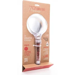 Douchette 7Chakras Shower Vitalité au Jaspe Rouge 1 jet L.22,6 x l.10,6 x H 6 cm