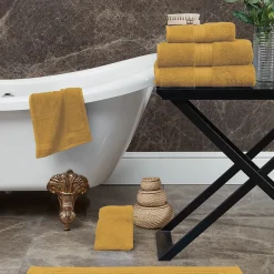 Drap de bain 550 g/m² Caramel 70x140 cm LUXURY