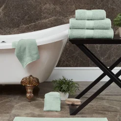 Drap de bain 550 g/m² Menthe 70x140 cm LUXURY