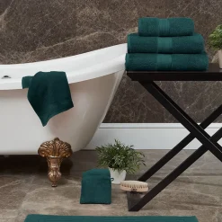 Drap de bain 550 g/m² Petrol 70x140 cm LUXURY