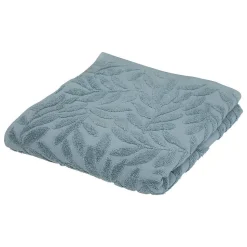 Drap de bain Cisel - coton - bleu - 100x150 cm - Atmosphera