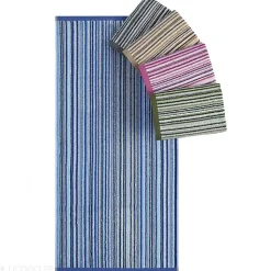 Drap de bain coton 500g/m2 collection PURE STRIPES II Vert