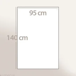 Drap de bain coton 550g/m2 95x140 cm collection NAÏA jaune Curry