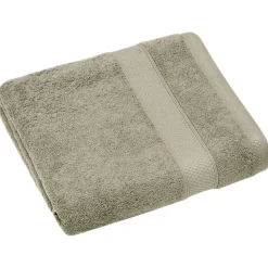 Drap de bain coton 550g/m2 95x140 cm NAÏA vert Romarin