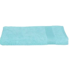 Drap de bain Essentiel - coton 450 gr/m² - bleu aqua 100x150 cm - Atmosphera
