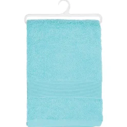 Drap de bain Essentiel - coton 450 gr/m² - bleu aqua 100x150 cm - Atmosphera