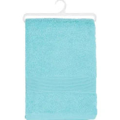Drap de bain Essentiel - coton 450 gr/m² - bleu aqua 100x150 cm - Atmosphera