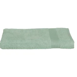 Drap de bain Essentiel - coton 450 gr/m² - vert céladon 100x150 cm - Atmosphera