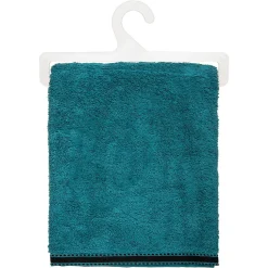Drap de bain Joia - coton 550 gr/m² - bleu canard 100x150 cm - Atmosphera